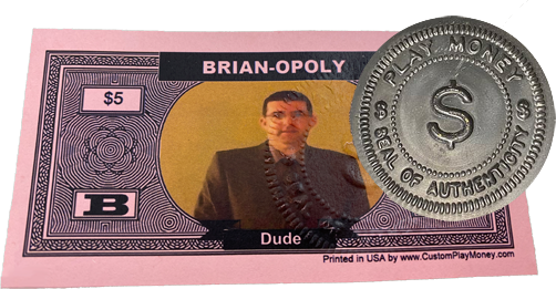 Custom Paper Money - Print & Play