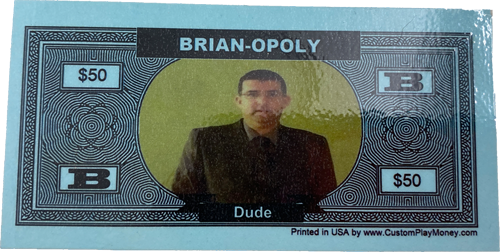 Custom Paper Money - Print & Play